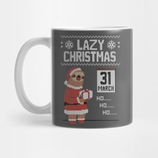 Lazy Christmas! - Ugly Christmas Sweater Mug